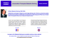 Desktop Screenshot of fr-deming.org