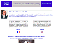 Tablet Screenshot of fr-deming.org